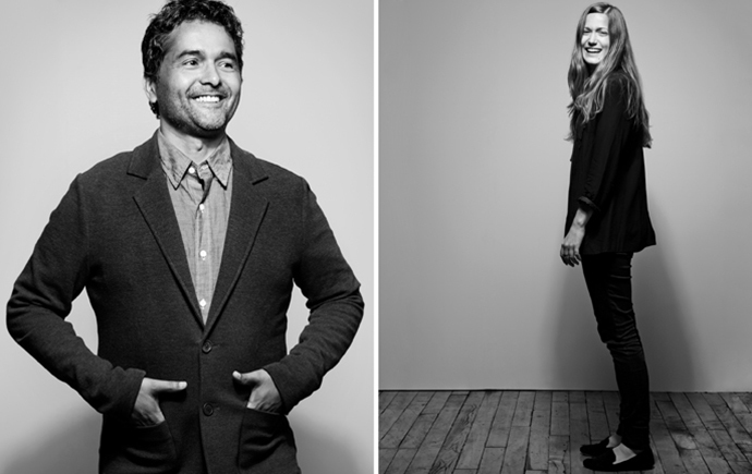 Creative Director Marcos Chavez and Art Director Melissa Showalter